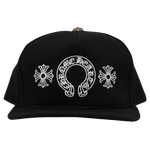 Chrome Hearts Horseshoe Denim Baseball Hat Black - Morely TrendsChrome Hearts Type here:)