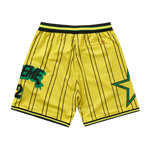 Supreme Star Basketball Short Yellow