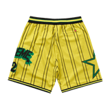 Supreme Star Basketball Short Yellow