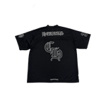 Chrome Hearts Mesh Warm Up Short Sleeve Jersey Black - Morely TrendsChrome Hearts Type here:)