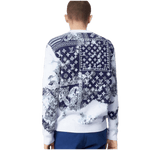 Louis Vuitton Monogram Bandana Crewneck Indigo/White - Morely TrendsLouis Vuitton Type here:)