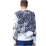 Louis Vuitton Monogram Bandana Crewneck Indigo/White - Morely TrendsLouis Vuitton Type here:)