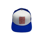 Chrome Hearts Eyechart Trucker Cap Blue - Morely TrendsChrome Hearts Type here:)