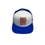 Chrome Hearts Eyechart Trucker Cap Blue - Morely TrendsChrome Hearts Type here:)