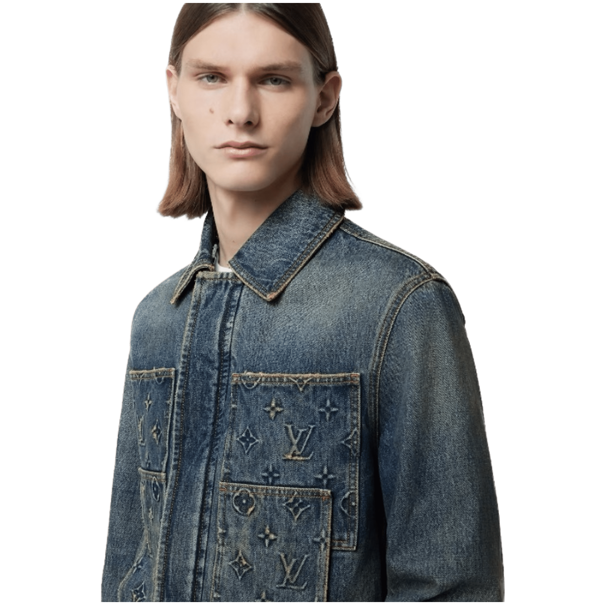 Louis Vuitton Workwear Denim Jacket - Morely TrendsLouis Vuitton Type here:)