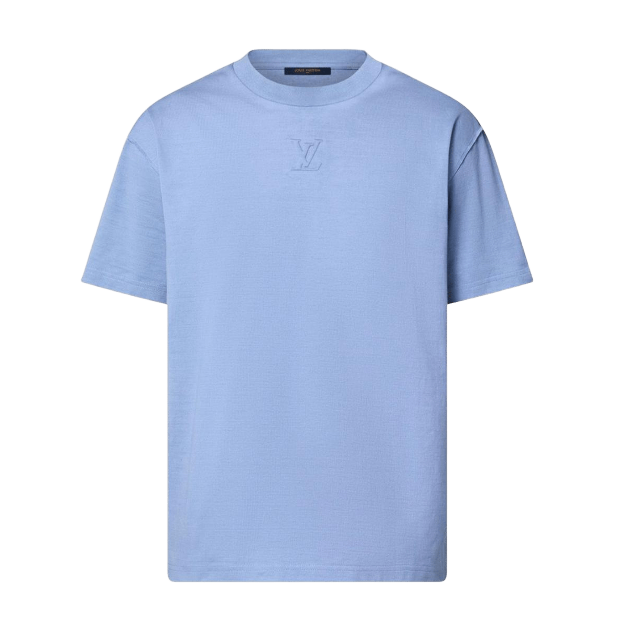 Louis Vuitton Embossed LV T-Shirt Stone Bleach Indigo – Morely Trends Louis Vuitton Embossed LV T-Shirt Stone Bleach Indigo – Morely Trends