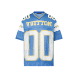 Louis Vuitton Sporty T-shirt with Patch Blue