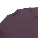 Louis Vuitton LV Embossed Logo T-Shirt Burgundy