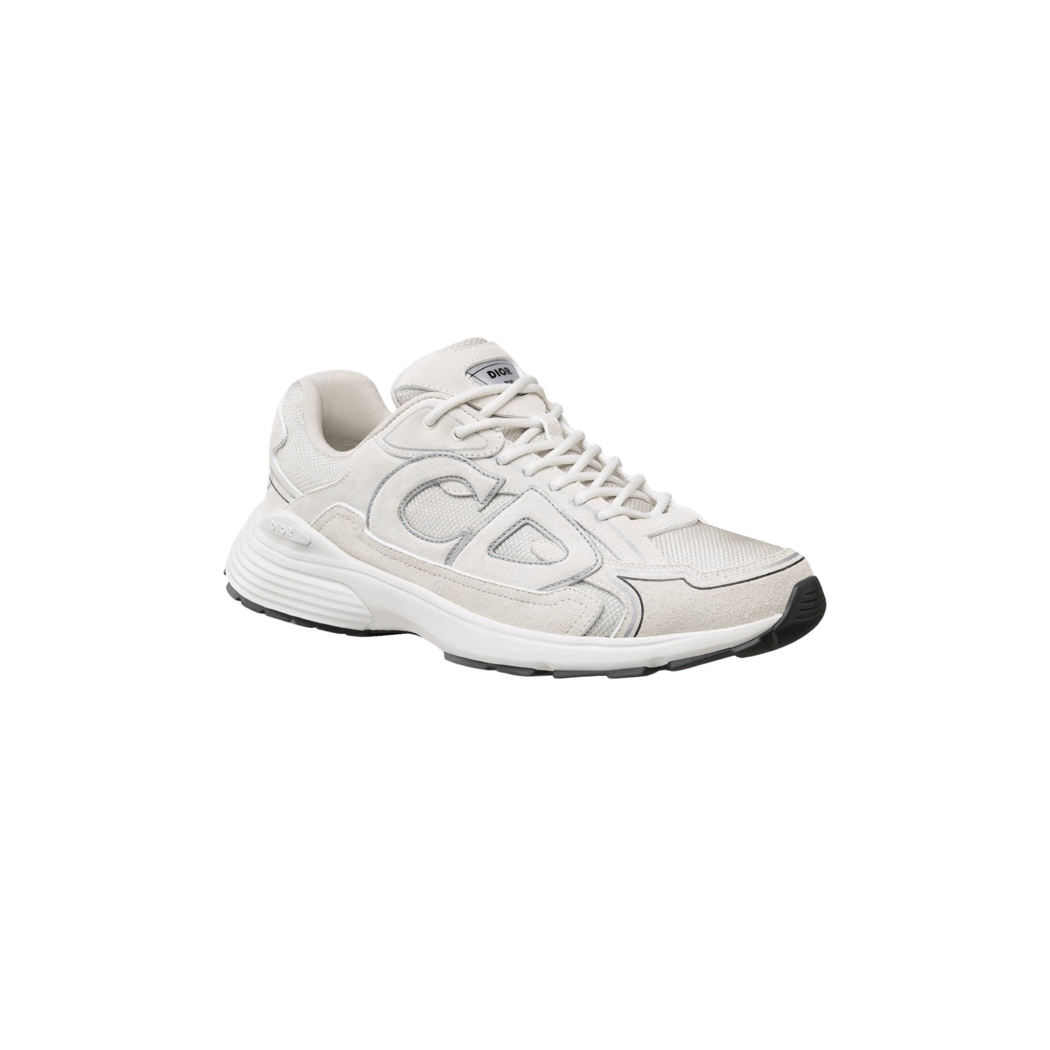 Dior B30 Countdown Sneaker Ecru Suede White