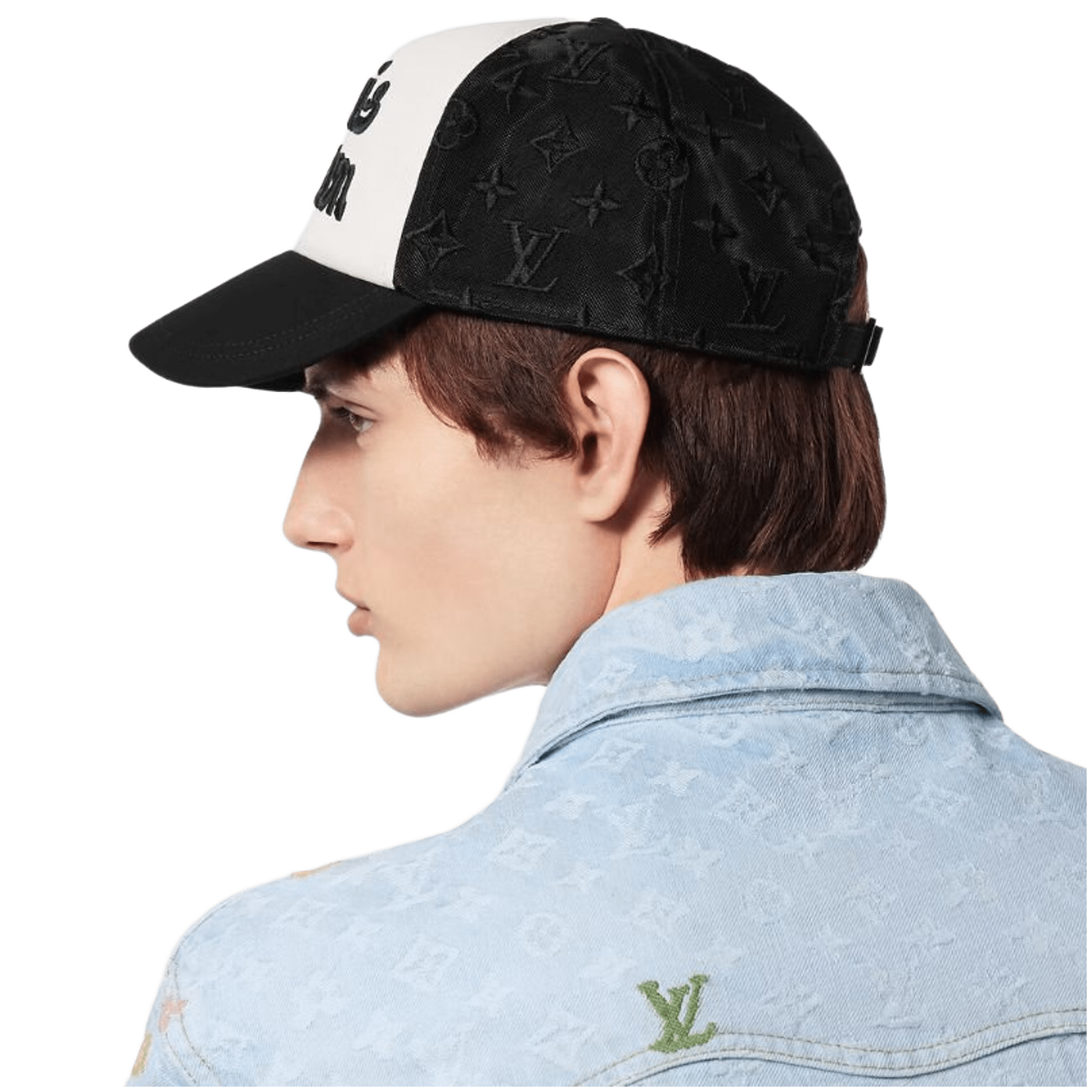 Louis Vuitton by Tyler, the Creator Mesh Signature Cap Black - Morely TrendsLouis Vuitton Type here:)