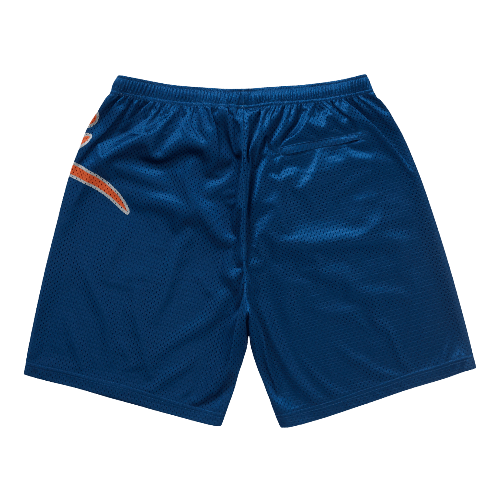 Supreme Big Script Mesh Short Blue