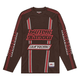 Supreme Hysteric Glamour Mesh L/S Top Brown