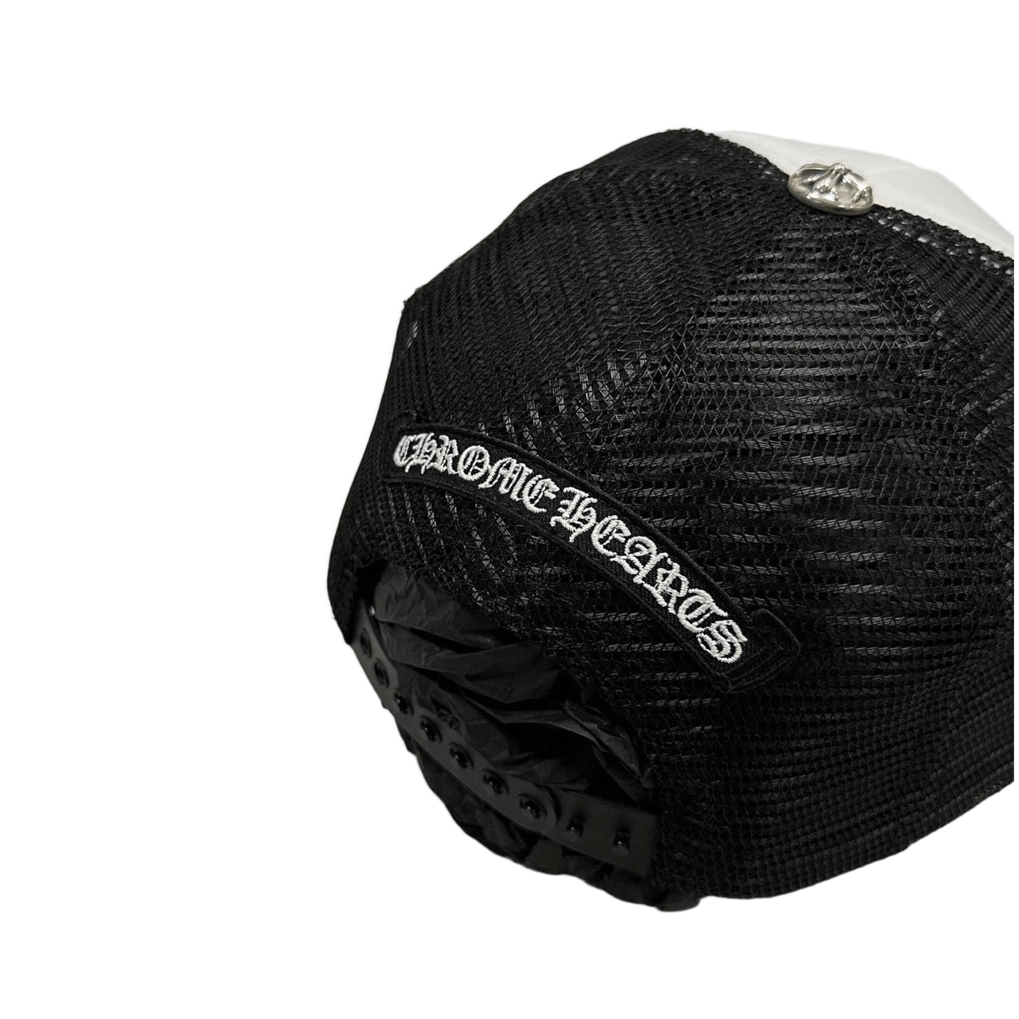 Chrome Hearts Men's White and Black Hat - Morely TrendsChrome Hearts Type here:)
