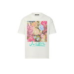 Louis Vuitton LV Flower Tapestry Print T-shirt Milky White - Morely TrendsLouis Vuitton Type here:)