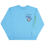 Chrome Hearts x Matty Boy Brain New Crewneck Sweatshirt Blue - Morely TrendsChrome Hearts Type here:)