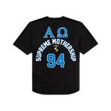 Supreme Alpha Omega Baseball Jersey Black