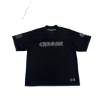Chrome Hearts Mesh Warm Up Short Sleeve Jersey Black - Morely TrendsChrome Hearts Type here:)