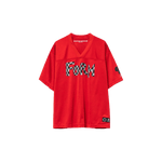 Chrome Hearts x Matty Boy Football Form Short Sleeve Jersey Red - Morely TrendsChrome Hearts Type here:)
