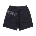Supreme Curve Nylon Short Black