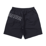 Supreme Curve Nylon Short Black