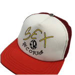 Chrome Hearts Matty Boy Sex Records Trucker Cap Red - Morely TrendsChrome Hearts Type here:)