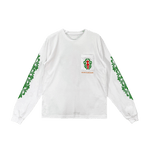 Chrome Hearts Los Angeles Dagger Logo Long Sleeve T-Shirt White - Morely TrendsChrome Hearts Type here:)