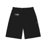 Corteiz Alcatraz Cargo Shorts Triple Black