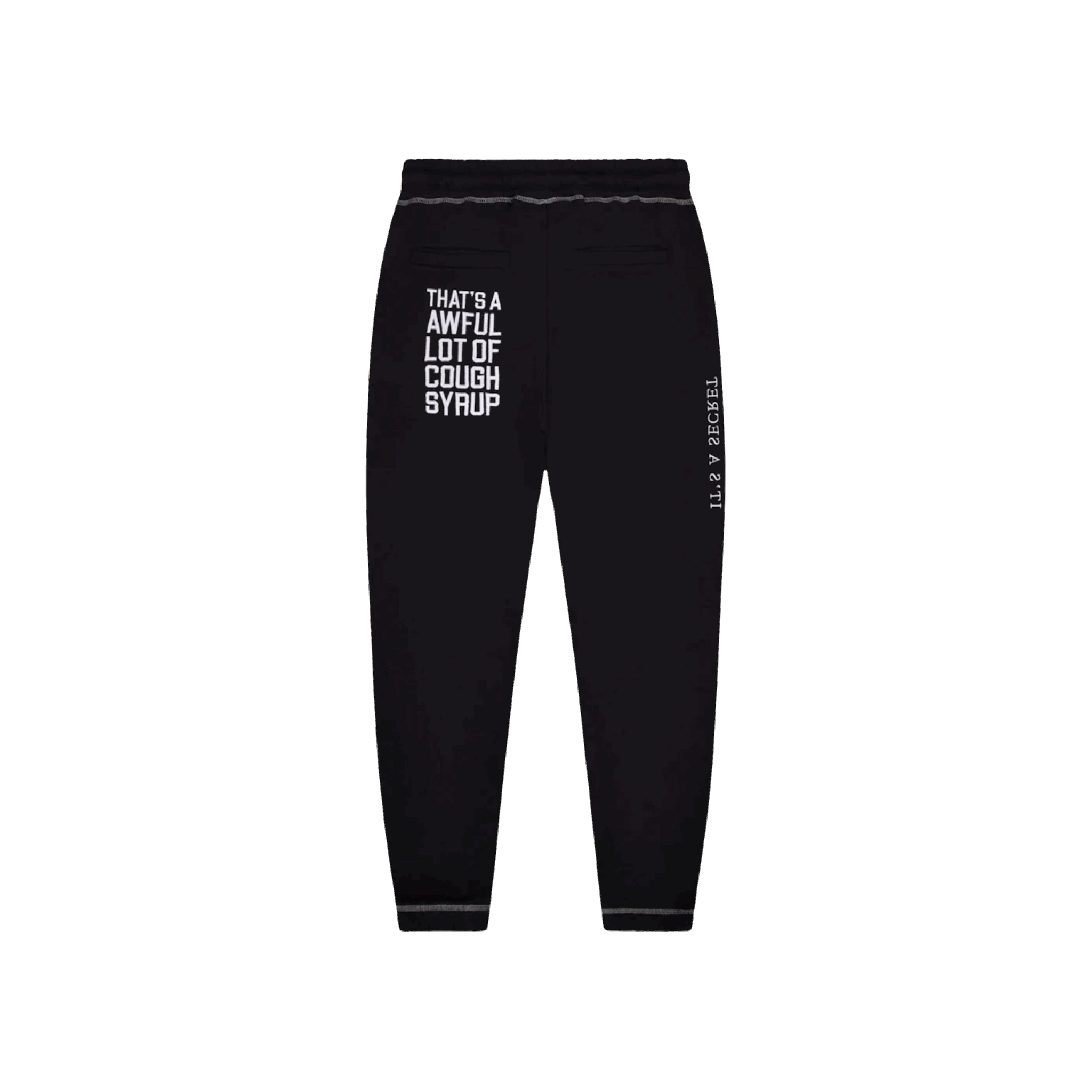 Trapstar x Cough Syrup Joggers Black