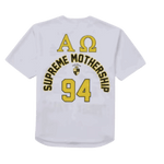 Supreme Alpha Omega Baseball Jersey White