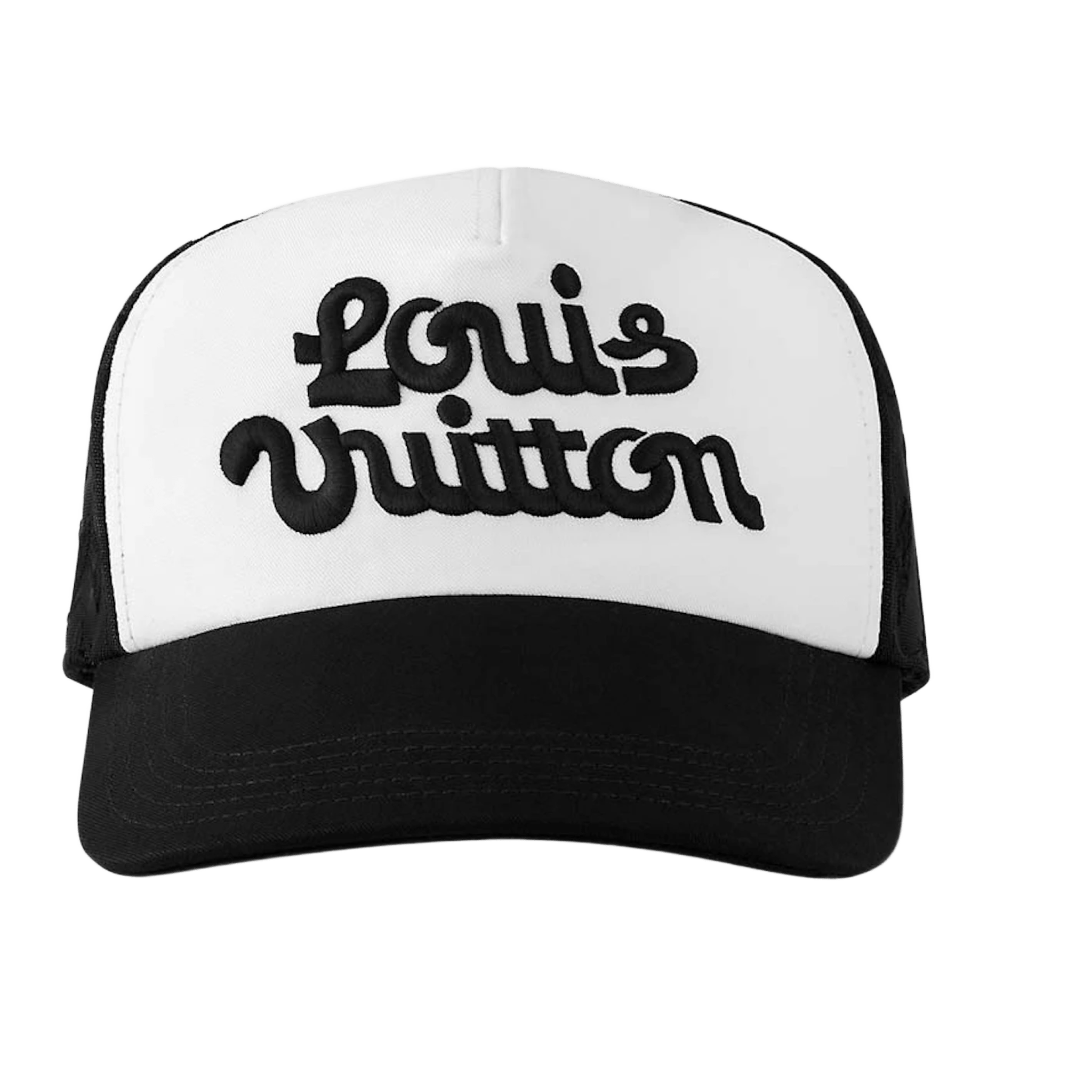 Louis Vuitton by Tyler, the Creator Mesh Signature Cap Black - Morely TrendsLouis Vuitton Type here:)
