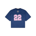 Broken Planet Mesh Jersey Outerspace Blue