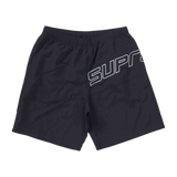 Supreme Curve Nylon Short Black