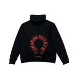 Chrome Hearts Horseshoe Logo Hoodie Black Red - Morely TrendsChrome Hearts Type here:)