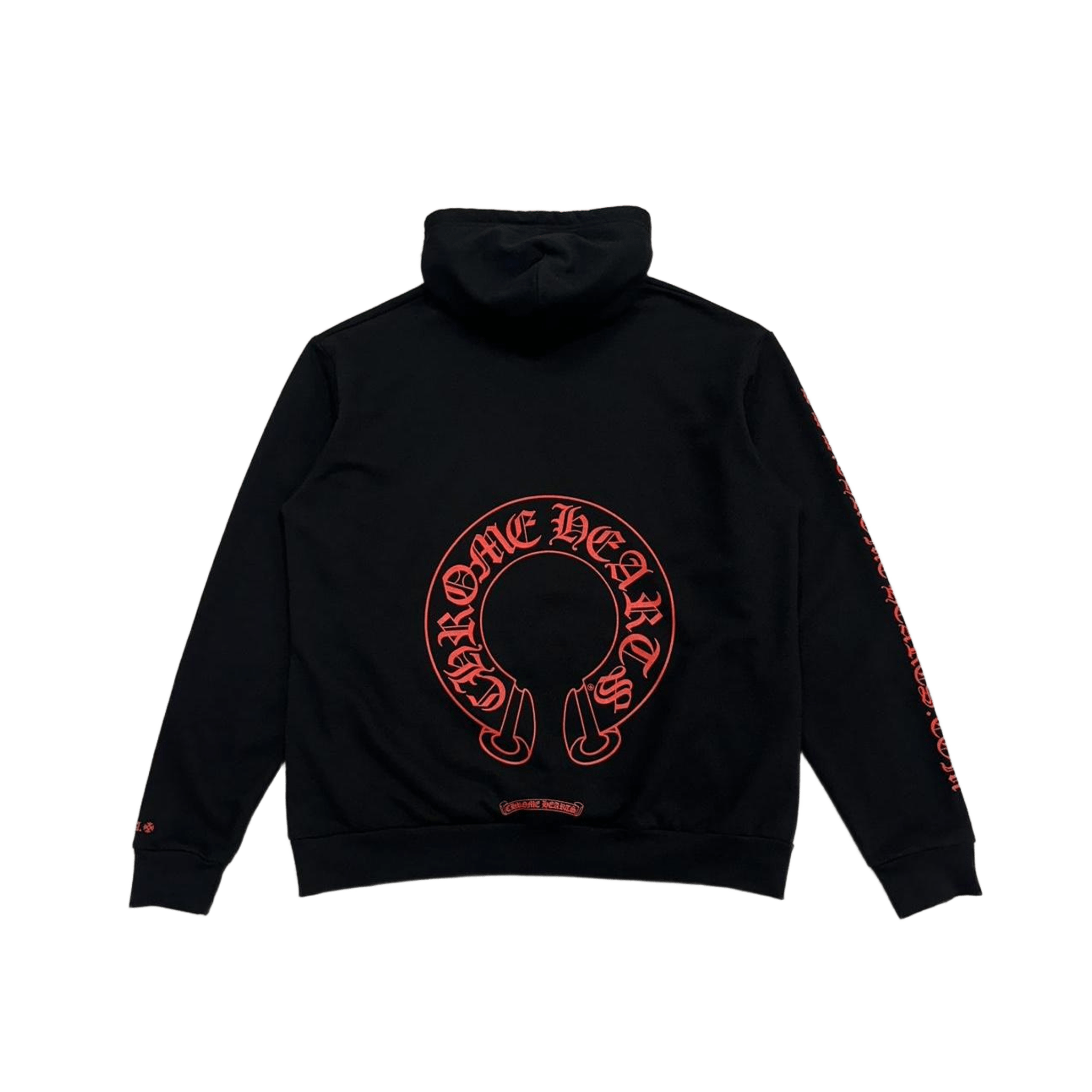 Chrome Hearts Horseshoe Logo Hoodie Black Red - Morely TrendsChrome Hearts Type here:)
