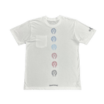 Chrome Hearts Multicolour Mini Horseshoe Logo T-Shirt White - Morely TrendsChrome Hearts Type here:)