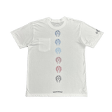 Chrome Hearts Multicolour Mini Horseshoe Logo T-Shirt White - Morely TrendsChrome Hearts Type here:)