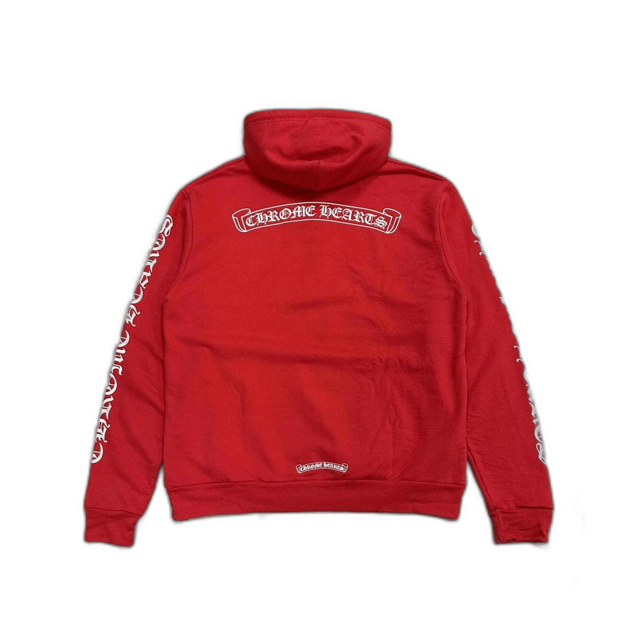 Chrome Hearts Scroll Logo Hoodie Red - Morely TrendsChrome Hearts Type here:)