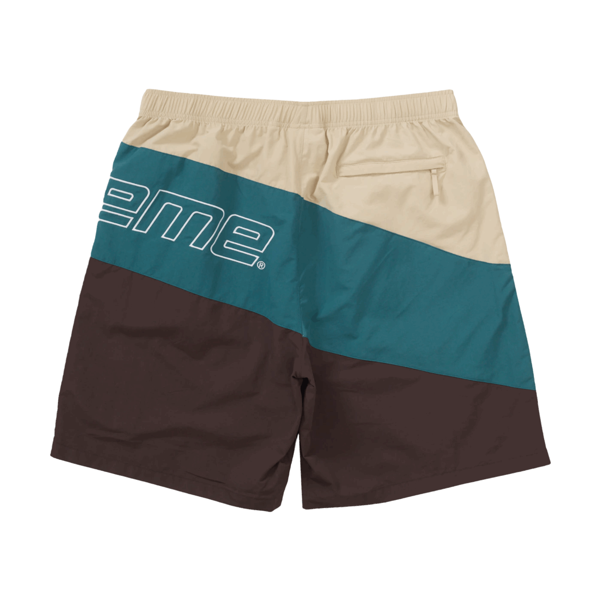 Supreme Curve Nylon Short Brown
