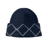 Chanel Argyle Logo Embroidered Beanie Navy - Morely TrendsChanel Type here:)