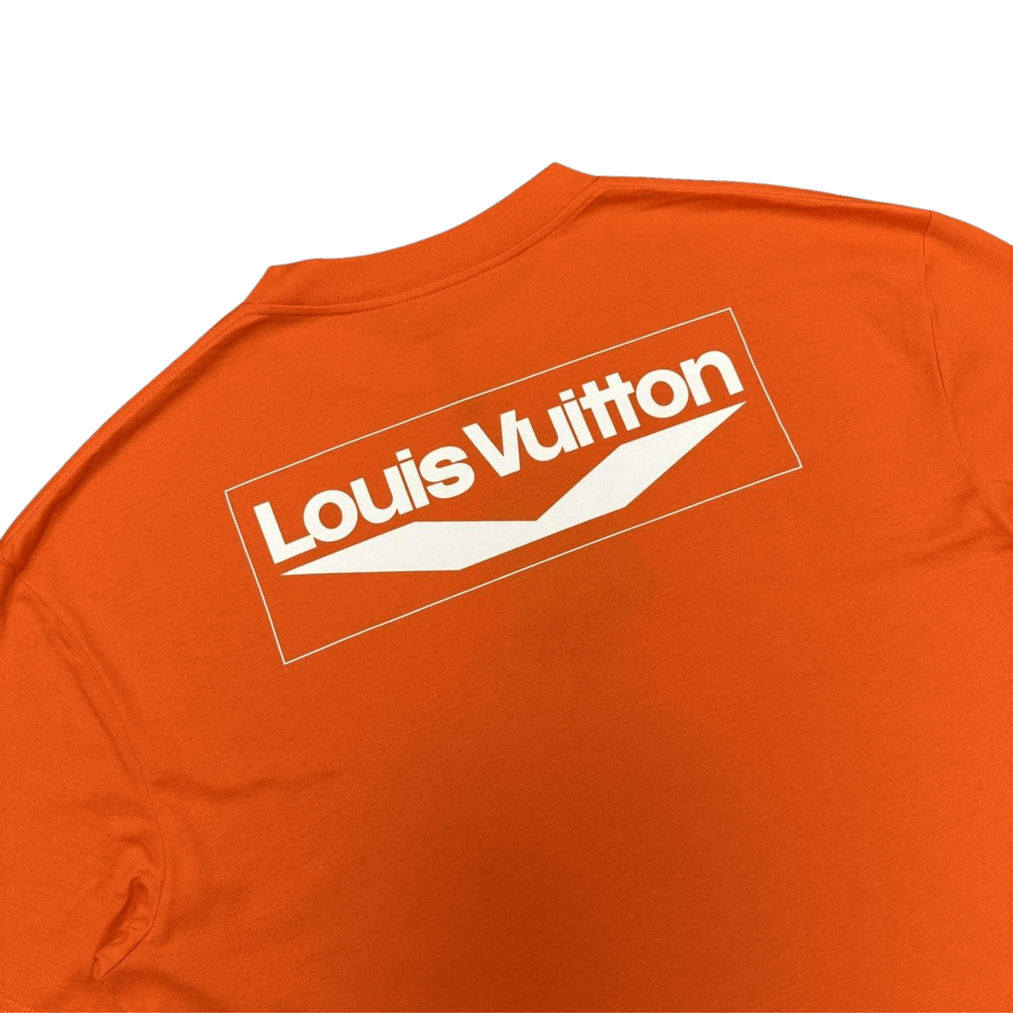 Louis Vuitton LV Logo T-Shirt Orange