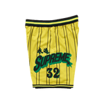 Supreme Star Basketball Short Yellow