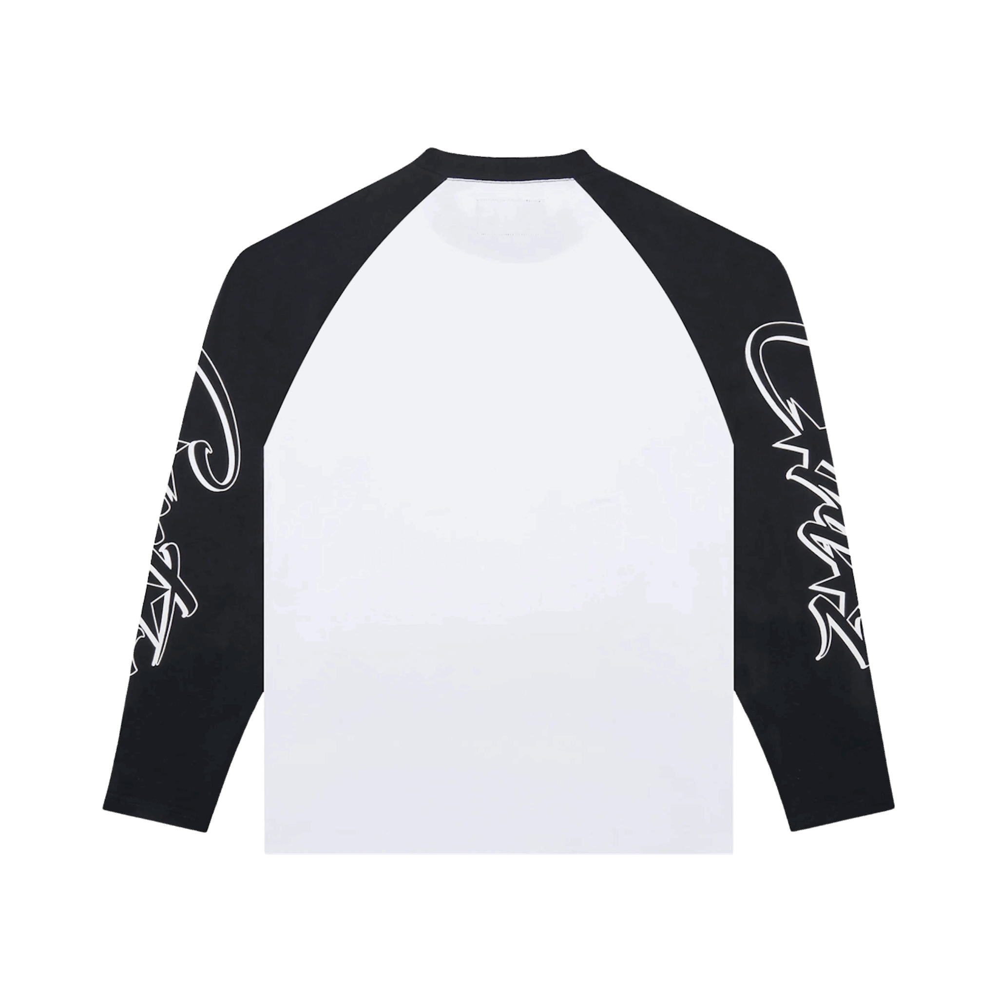 Corteiz Allstarz Raglan L/S Tee White/Black