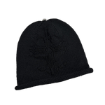 Chrome Hearts Cashmere Hand Woven Cross Pattern Logo Beanie Black - Morely TrendsChrome Hearts Type here:)