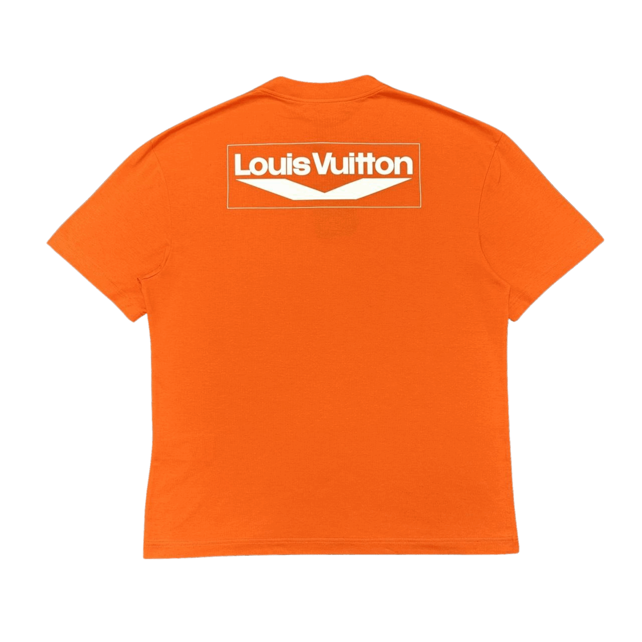 Louis Vuitton LV Logo T-Shirt Orange
