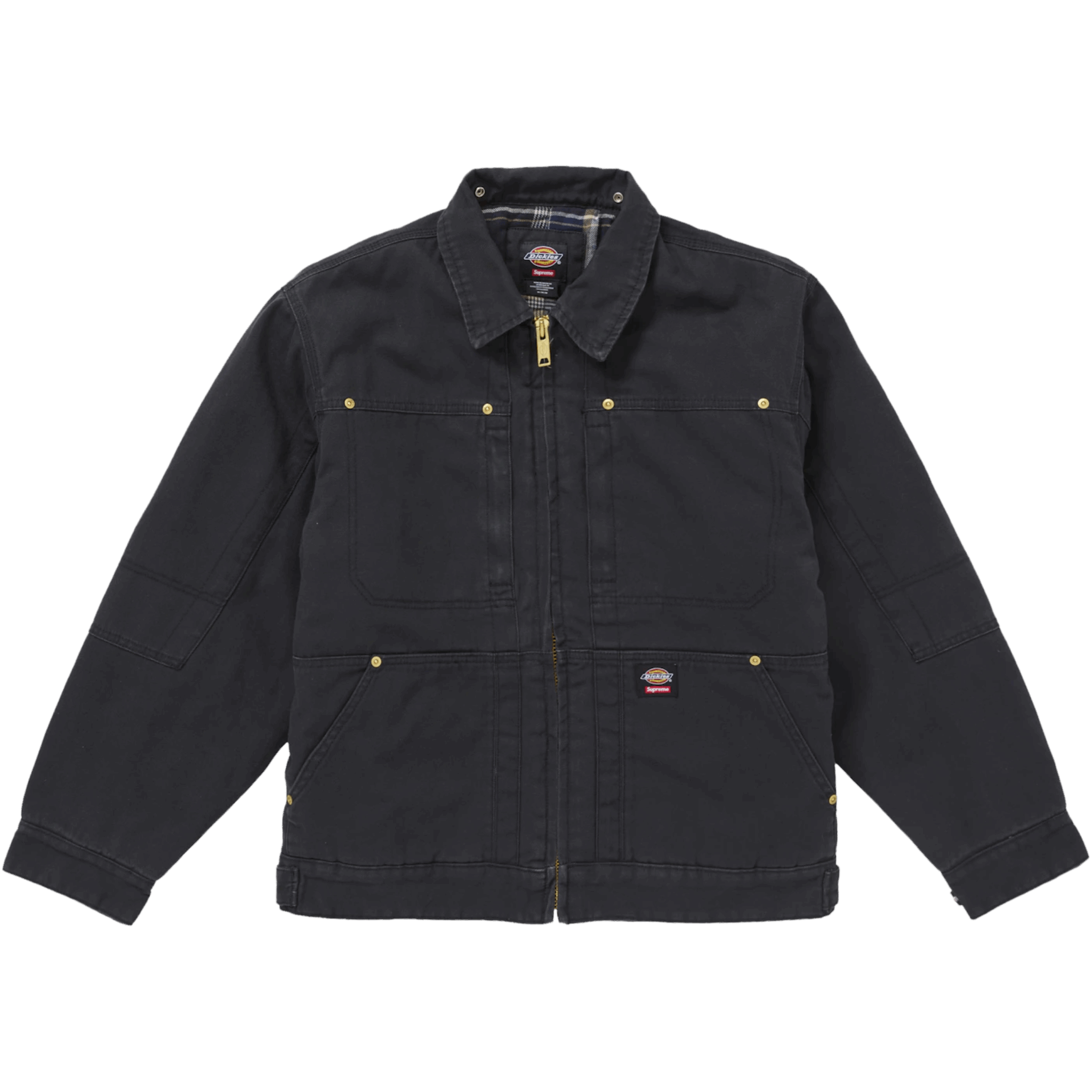 Supreme Dickies Hooded Work Jacket Black