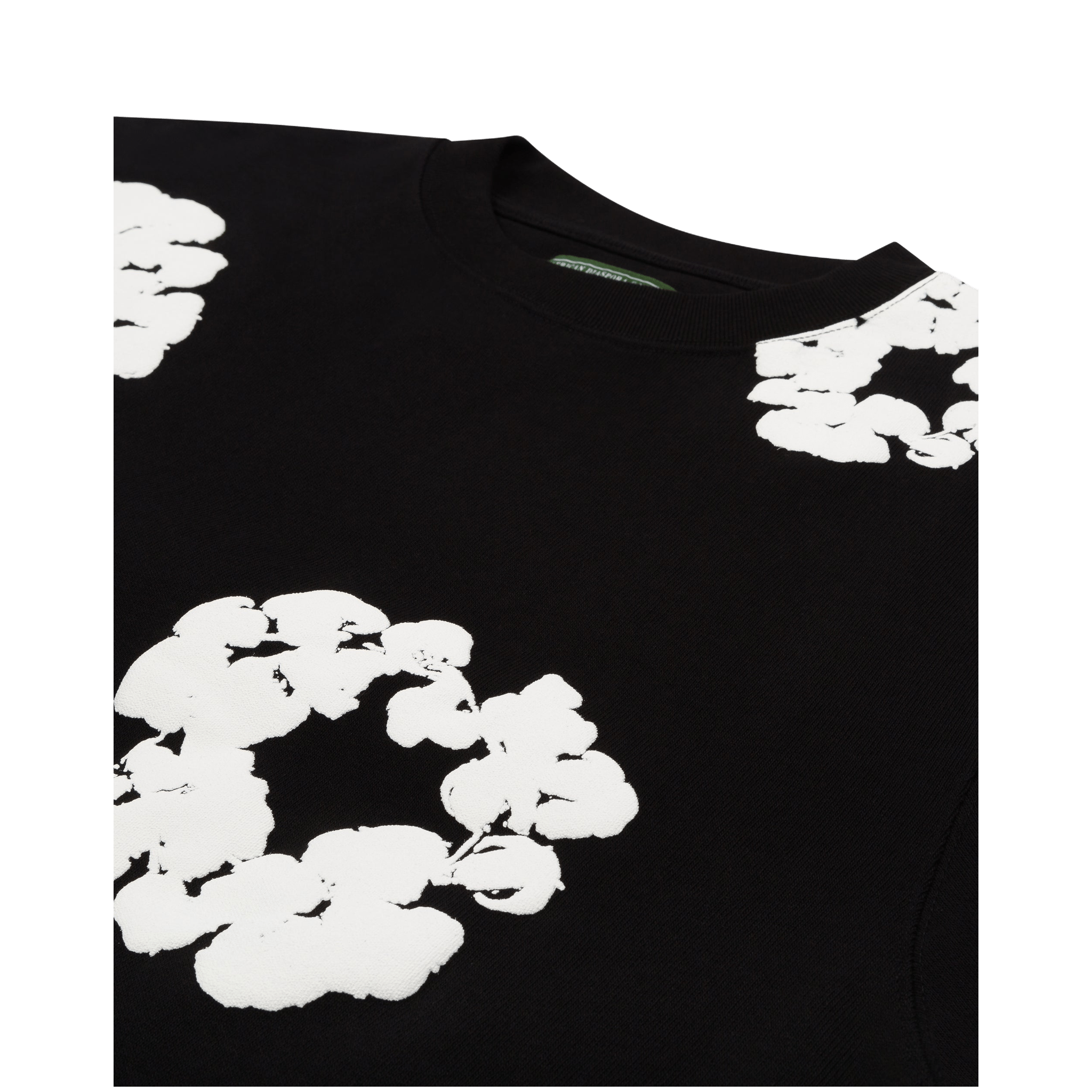 Denim Tears Cotton Wreath Long Sleeve T-Shirt Black - Morely TrendsDenim Tears Type here:)