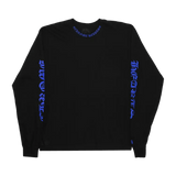 Chrome Hearts 1988 Neck Logo Long Sleeve Black / Blue - Morely TrendsChrome Hearts Type here:)