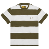 Corteiz Striped Tee Taupe