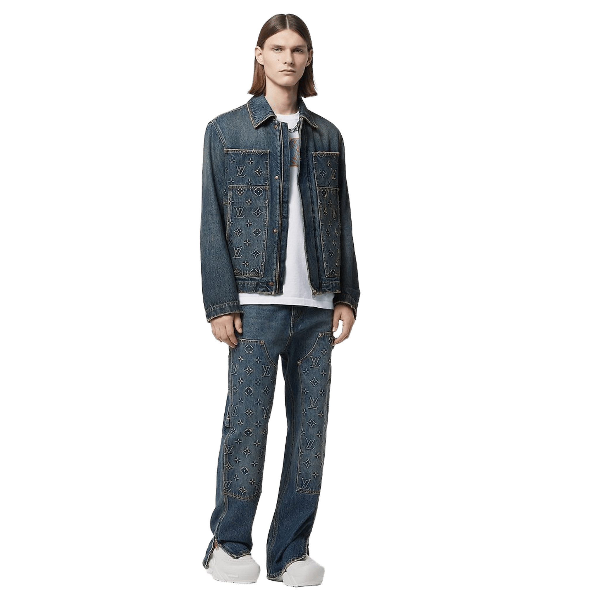Louis Vuitton Workwear Denim Jacket - Morely TrendsLouis Vuitton Type here:)