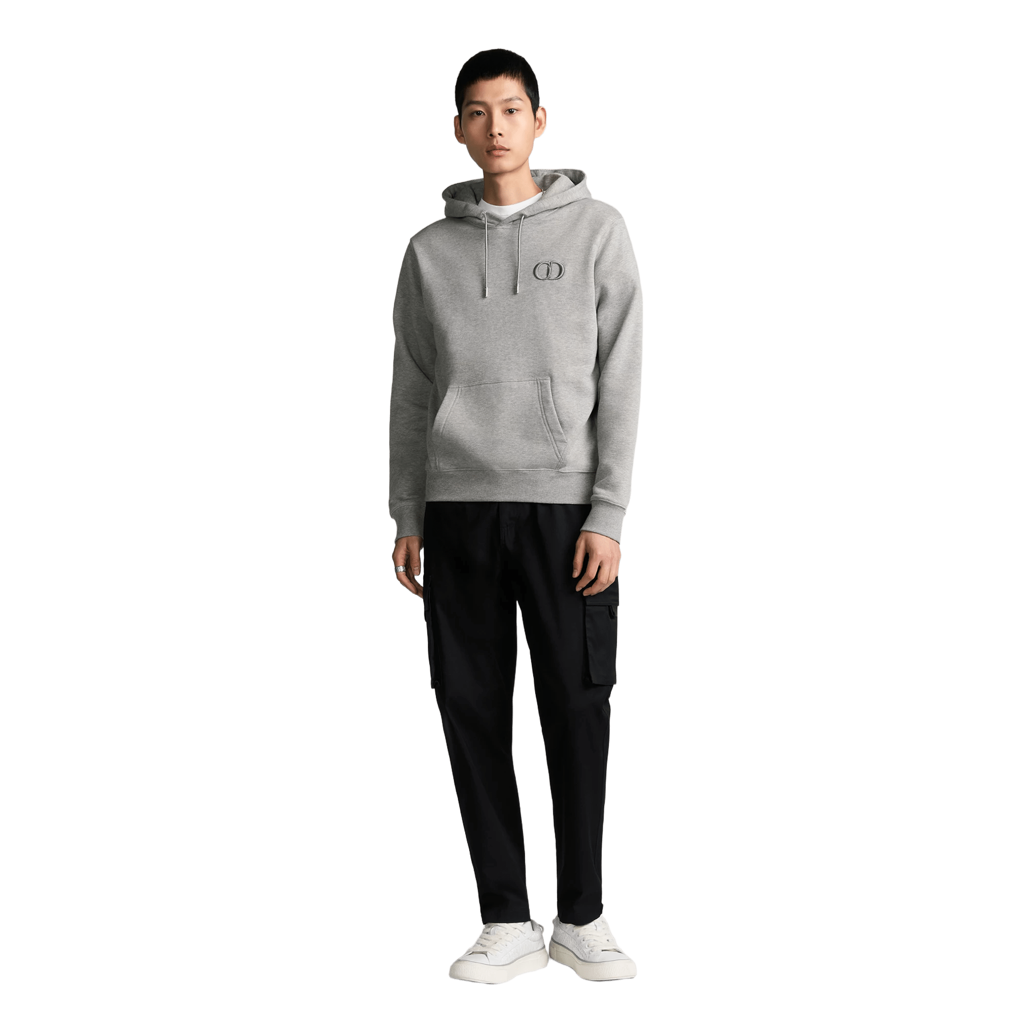 Dior CD Icon Hooded Sweatshirt Grey - Morely TrendsDior Type here:)